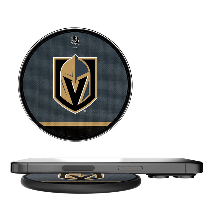 Vegas Golden Knights Stripe 15-Watt Wireless Charger