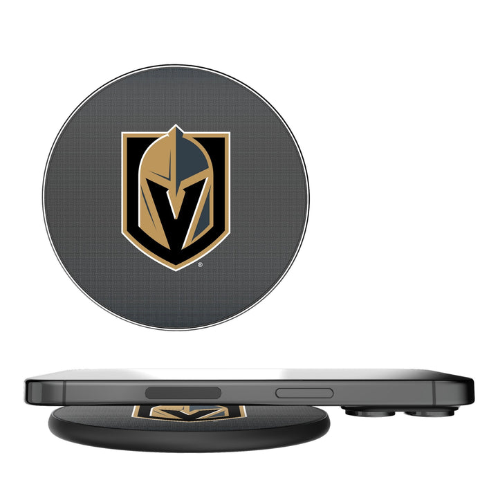 Vegas Golden Knights Linen 15-Watt Wireless Charger