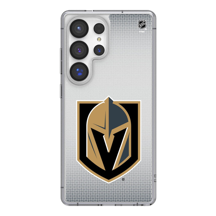 Vegas Golden Knights Linen Clear Phone Case