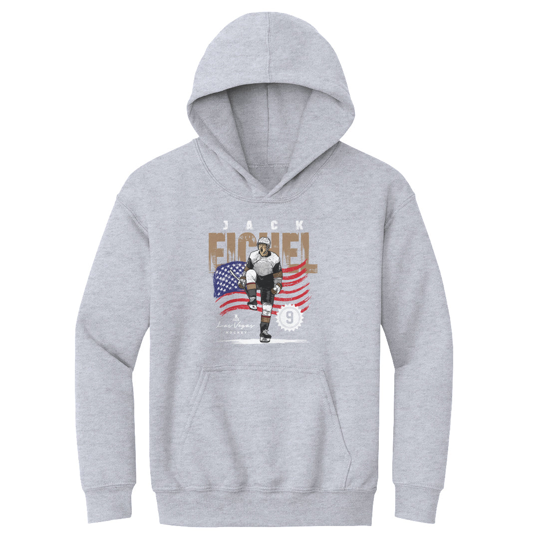 Jack Eichel Youth Vegas American Flag Hoodie
