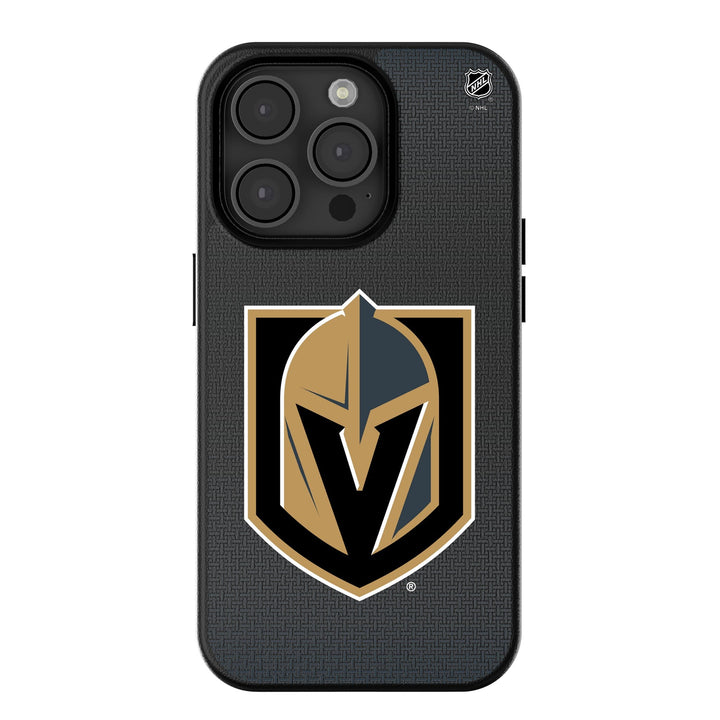 Vegas Golden Knights Linen MagSafe Compatible Phone Case for Apple iPhone