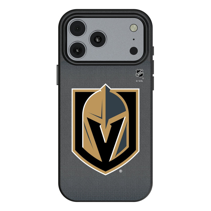 Vegas Golden Knights Linen MagSafe Compatible Phone Case for Apple iPhone 17 Series