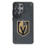 Vegas Golden Knights Paisley MagSafe Compatible Phone Case for Samsung Galaxy