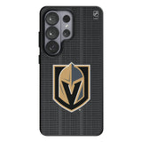 Vegas Golden Knights Text Backdrop MagSafe Compatible Phone Case for Samsung Galaxy