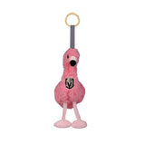 Vegas Golden Knights Flamingo Plush Keychain