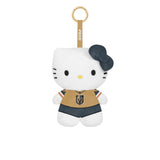 Vegas Golden Knights Hello Kitty Plush Keychain