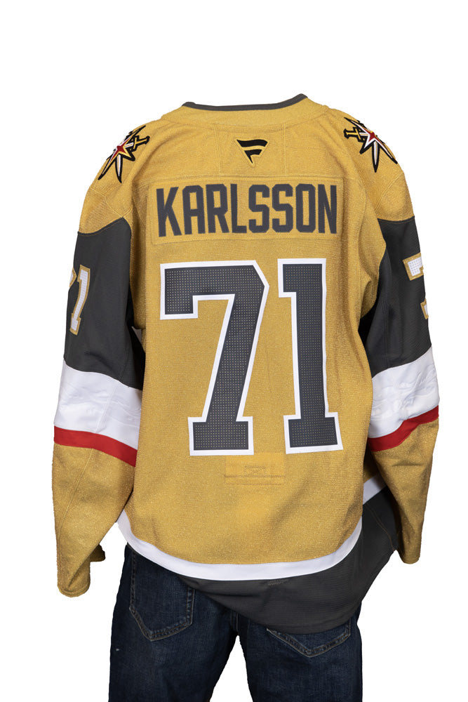 Game Worn: #71 William Karlsson Home 2024-2025  Set 2 - 18981