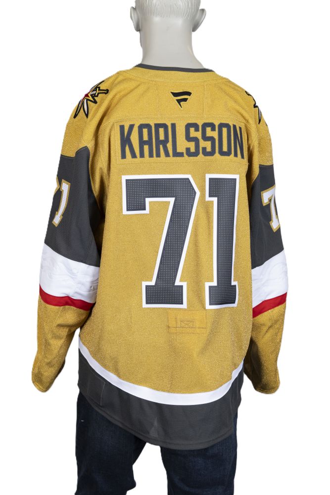 Game-Issued: #71 William Karlsson Set 4 Jersey-19484