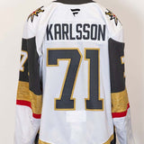 Game-Worn: #71 William Karlsson White Set 1 2025/26  Jersey - 20188