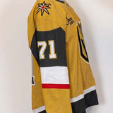 Game-Worn: #71 William Karlsson Gold Set 1 2025/26  Jersey - 20348
