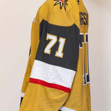 Game-Worn: #71 William Karlsson Gold Set 1 2025/26  Jersey - 20348