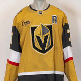 Game-Worn: #71 William Karlsson Gold Set 1 2025/26  Jersey - 20348