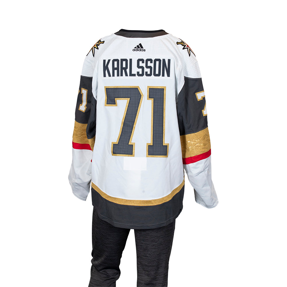 #71 William Karlsson Game-Worn Stanley Cup Final Away Jersey - SC158