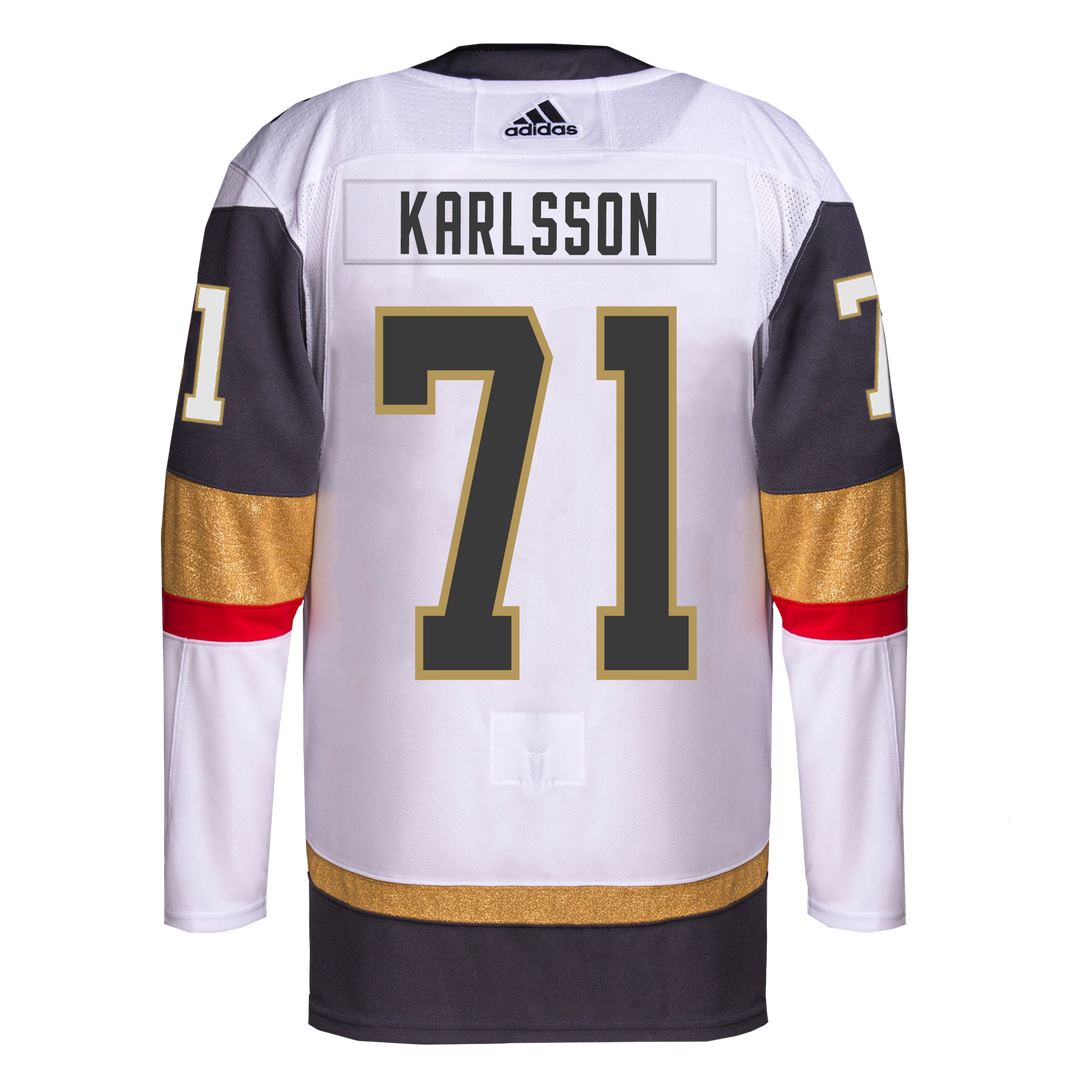 Vegas Golden Knights Adidas William Karlsson Away Jersey