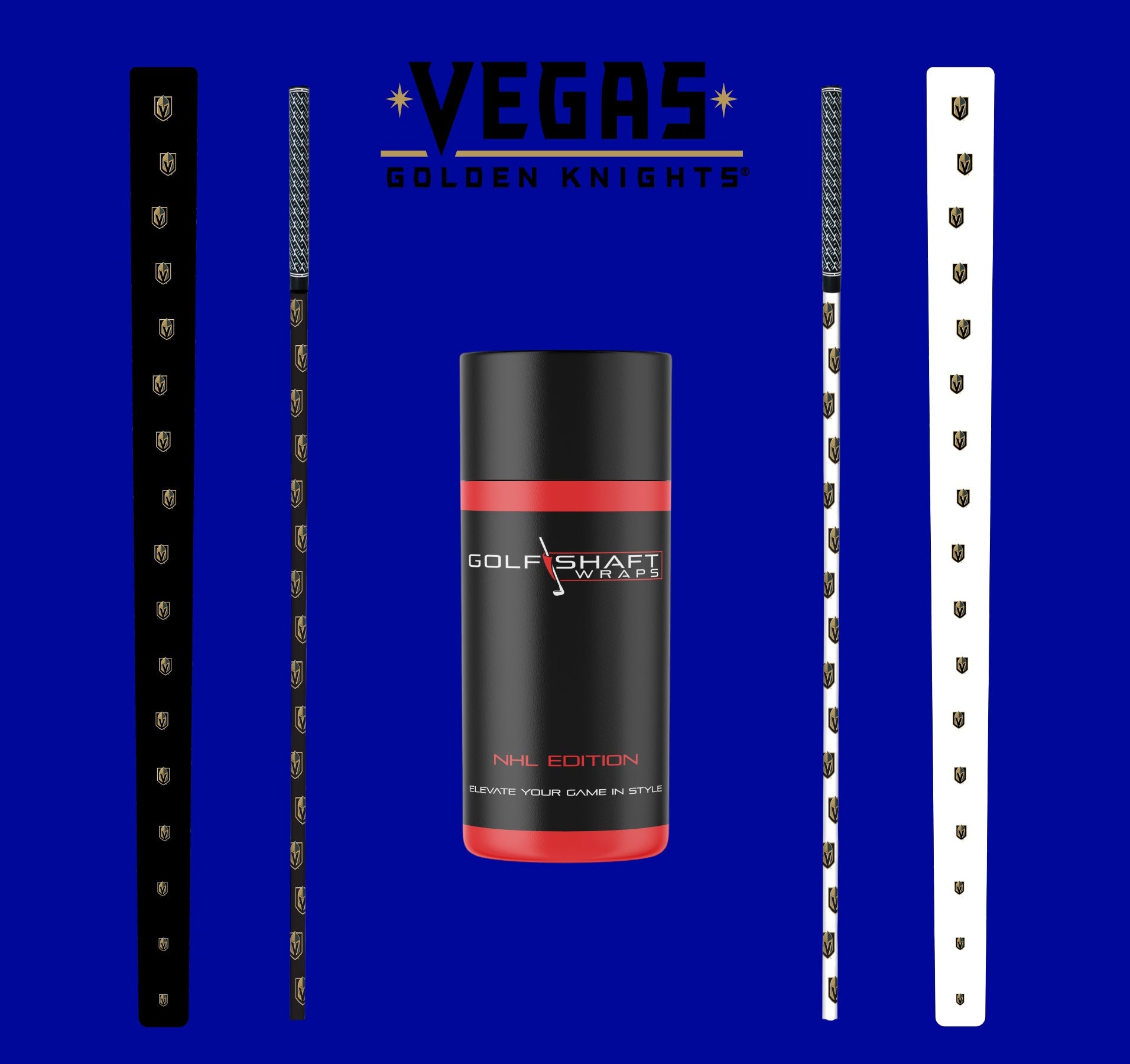 Vegas Golden Knights Golf Shaft Wrap - Vegas Team Store