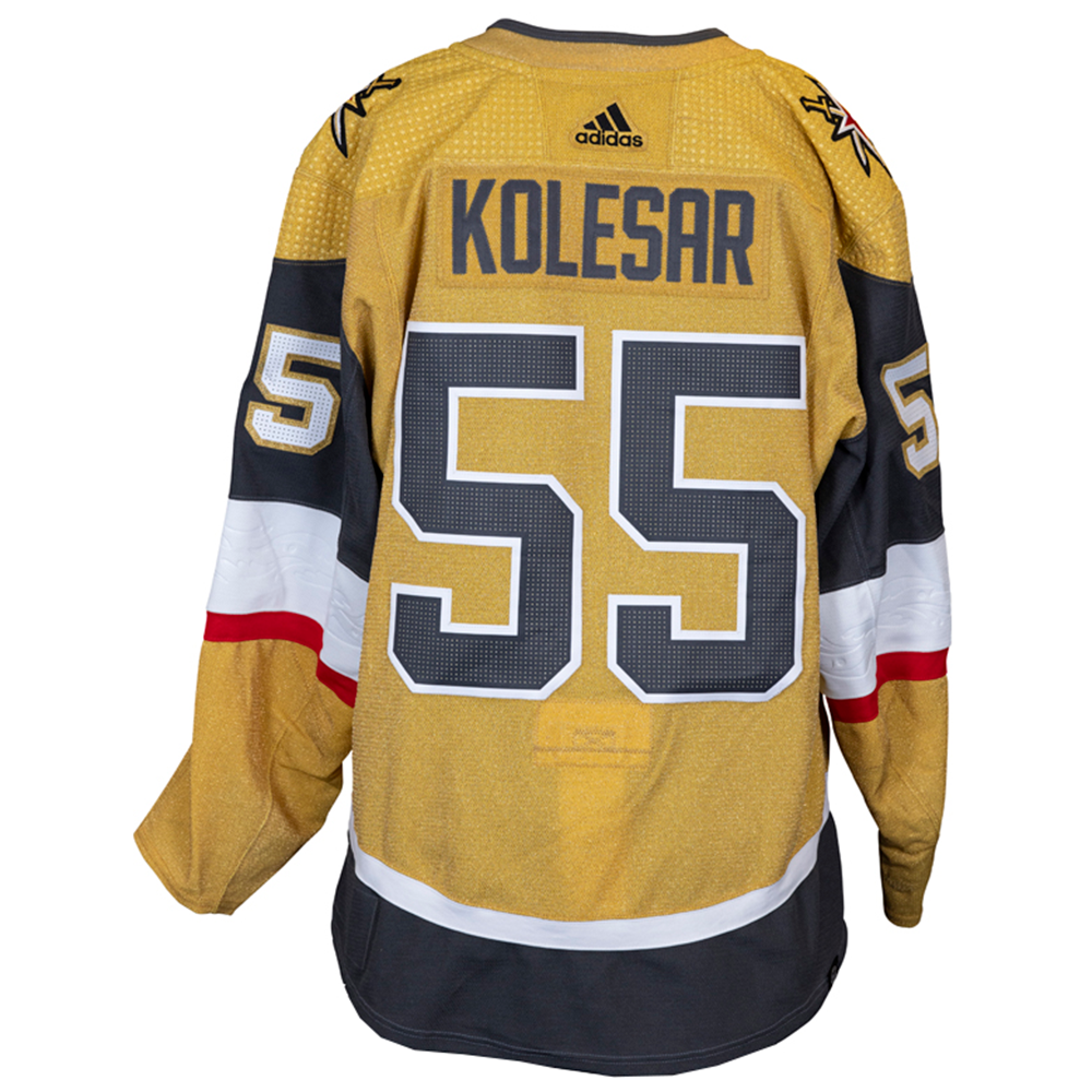 Game-Worn: #55 Keegan Kolesar 2023-2024 Stanley Cup Playoff Jersey - 16833