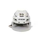 Game-Used: #55 Keegan Kolesar Helmet-13623