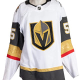 Game-Worn:#55 Keegan Kolesar White Set 2 2025/26-20592 - Vegas Team Store