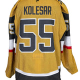 Game-Worn: #55 Keegan Kolesar 2026 SCP Gold Set 2 Jersey-21795