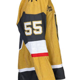 Game-Worn: #55 Keegan Kolesar 2026 SCP Gold Set 2 Jersey-21795