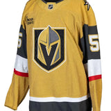 Game-Worn: #55 Keegan Kolesar 2026 SCP Gold Set 2 Jersey-21795