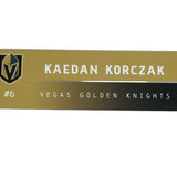 #6 Kaedan Korczak SCF Press Nameplate