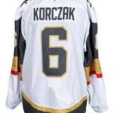 Game-Issued: #6 Kaeden Korczak 2026 SCF White Set 2 Jersey-21853