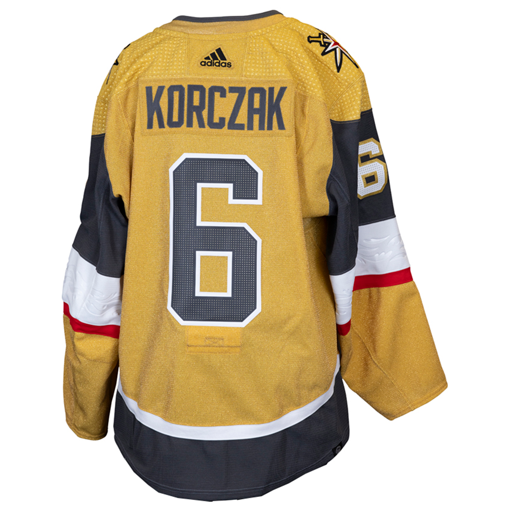 Game-Issued: #6 Kaedan Korczak 2023-2024 Stanley Cup Playoff Jersey - 16836