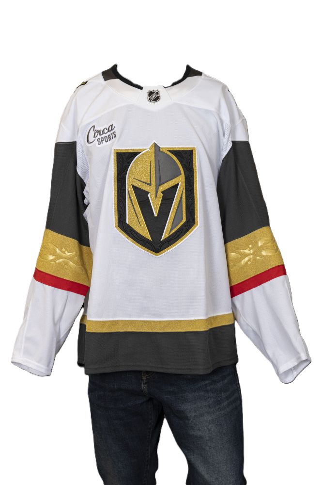 Game-Issued: #6 Kaedan Korczak 2024-2025 White Jersey (Circa Patch) - 19350