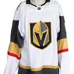 Game-Worn:#6 Kaedan Korczak White Set 2 2025/26 Jersey-20576 - Vegas Team Store