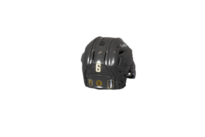 Game-Used: #6 Kaedan Korczak Helmet-19374