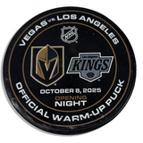 VGK vs LAK Warm-Up Puck - 10/9/2025