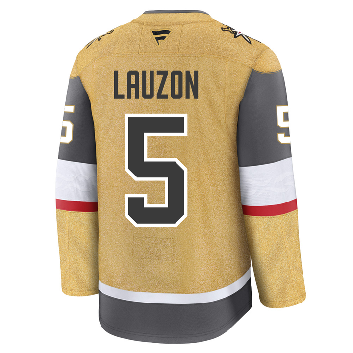 Vegas Golden Knights Fanatics Premium #5 Jeremy Lauzon Jersey