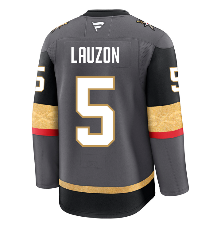 Vegas Golden Knights Fanatics Premium #5 Jeremy Lauzon Jersey