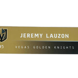 #5 Jeremy Lauzon SCF Press Nameplate
