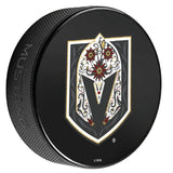 Vegas Golden Knights LosVGK Primary Logo Puck