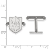 Sterling Silver NHL Vegas Golden Knights Cuff Links