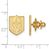 Vegas Golden Knights SS 14k Yellow Gold Plated Lapel or Tie Pin