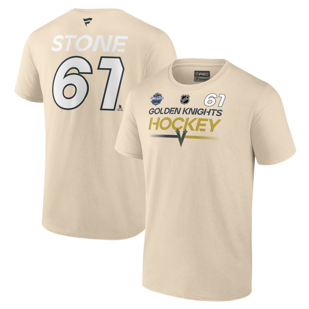Vegas Golden Knights 2024 Winter Classic Name & Number Mark Stone #61 Tee