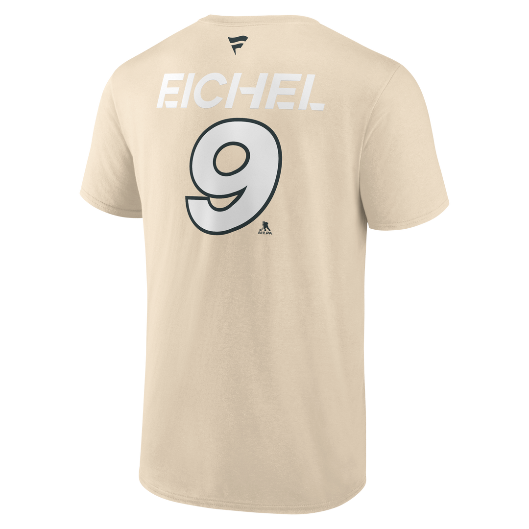 Vegas Golden Knights 2024 Winter Classic Name & Number Jack Eichel #9 Tee
