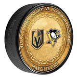 PIT vs. VGK Match-up Puck 3/12/2026