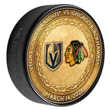 CHI vs. VGK Match-up Puck 3/14/2026