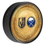 BUF vs. VGK Match-up Puck 3/17/2026