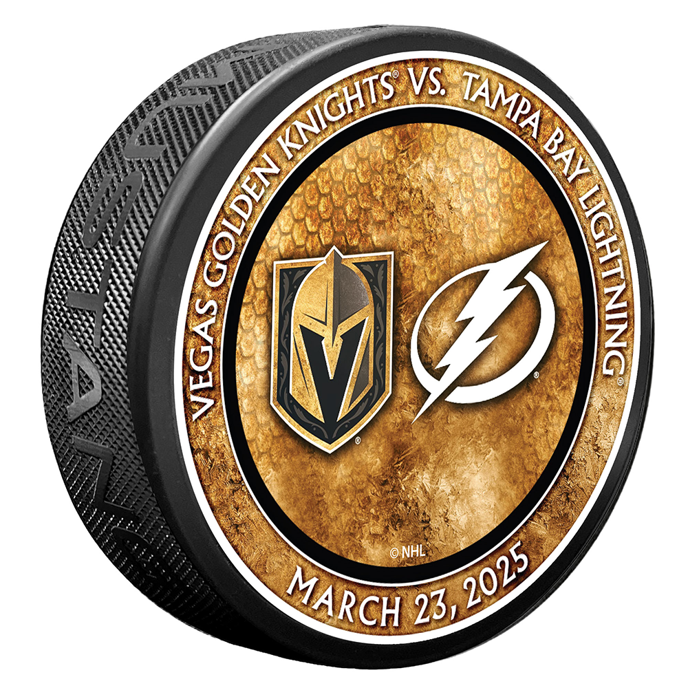 TBL vs. VGK Match-Up Puck 3/23/2025