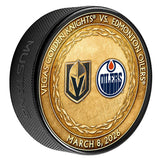 VGK vs EDM Match-Up Puck 3/8/26