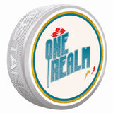 Vegas Golden Knights 'One Realm' Puck