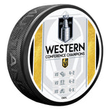 Vegas Golden Knights 2026 Western Conference Champions Puck