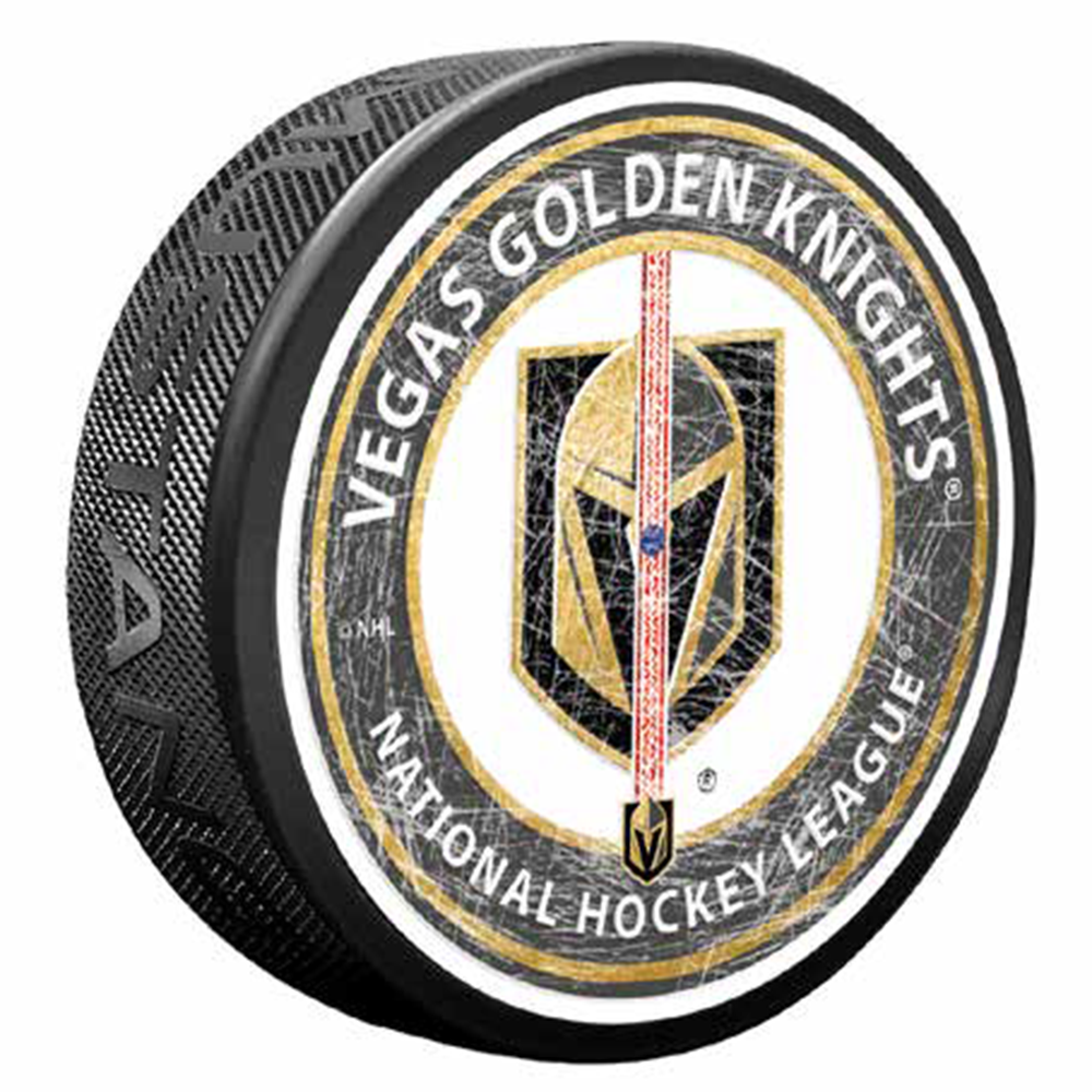 Vegas Golden Knights Center Ice Puck