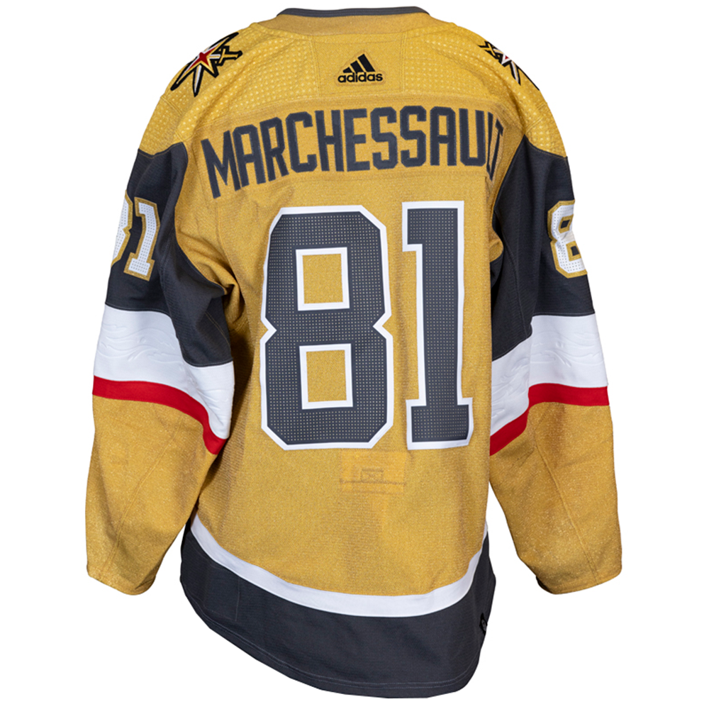 Game-Worn: #81 Jonathan Marchessault 2023-2024 Stanley Cup Playoff Jersey - 16843