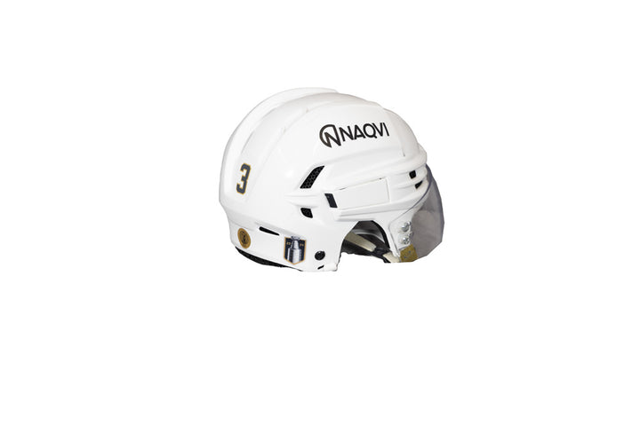 Game-Used: #3 Brayden McNabb 2024 Stanley Cup Playoffs Helmet - 19313